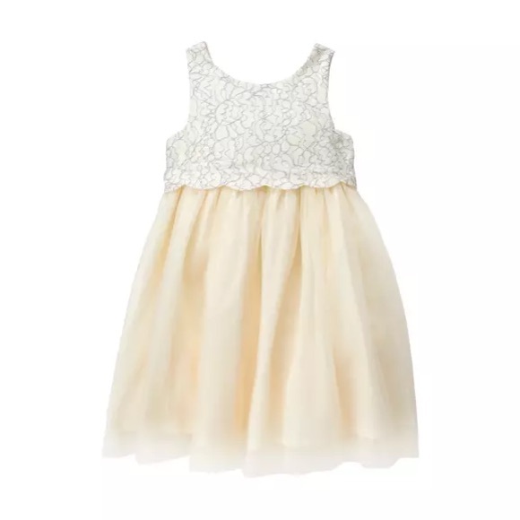 Janie and Jack Other - Janie and Jack Cream Lace Special Occasion Formal Dress